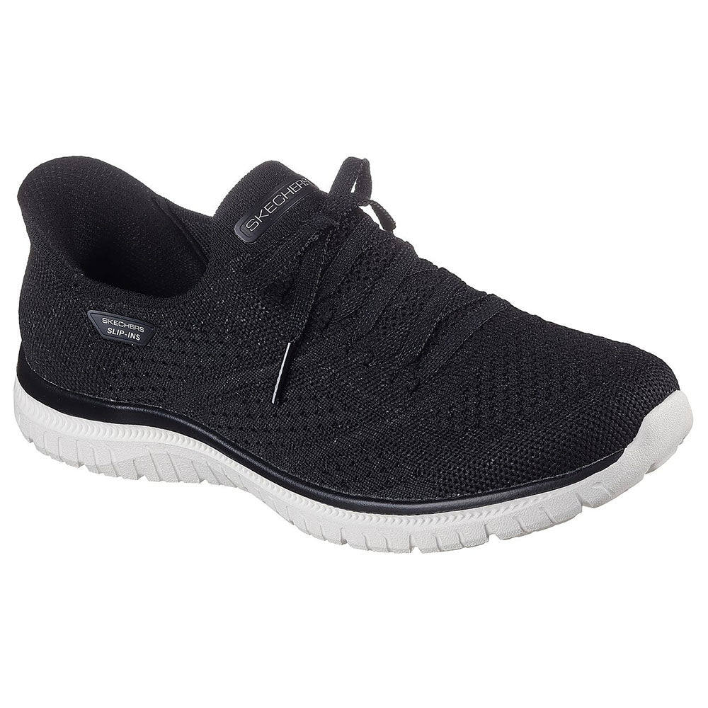 Skechers Slip On Sneakers For Women Black Sport By Skechers Womens