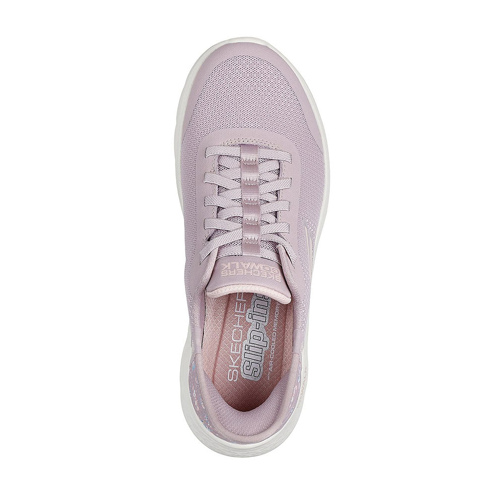 Skechers Air Cooled Memory Skechers Damen Memory Foam Rosa Slip