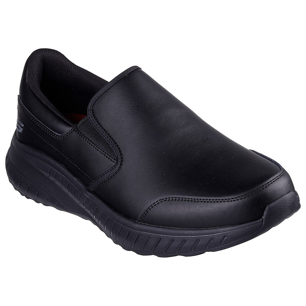 Leather Footwear Skechers Work Shoes Black Friday Skechers Work
