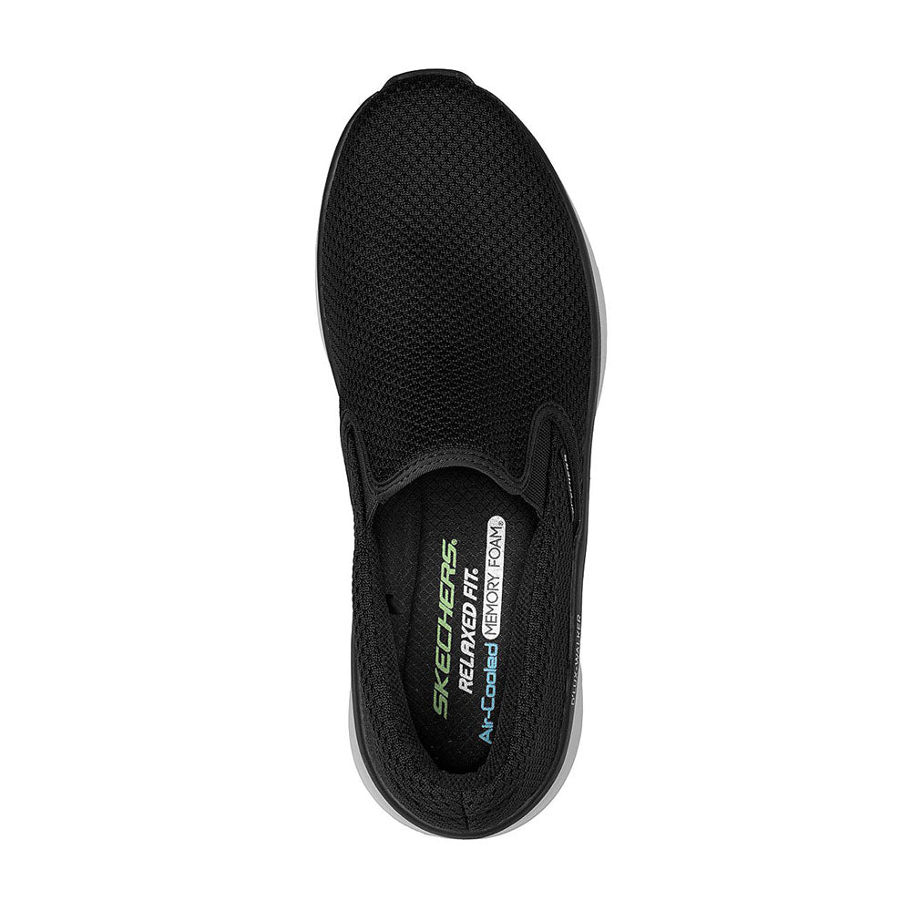 Skechers Slip Memory Foam Zapatos Skechers Negro 60 Sport D'Lux