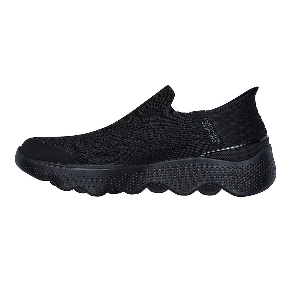 Evolution Ultra Skechers Go Walk Leather Black Slip-ins: GOwalk