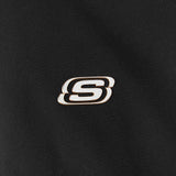 Skechers unisex CNY Woven Quilted Jacket in Black Beauty for lifestyle wear