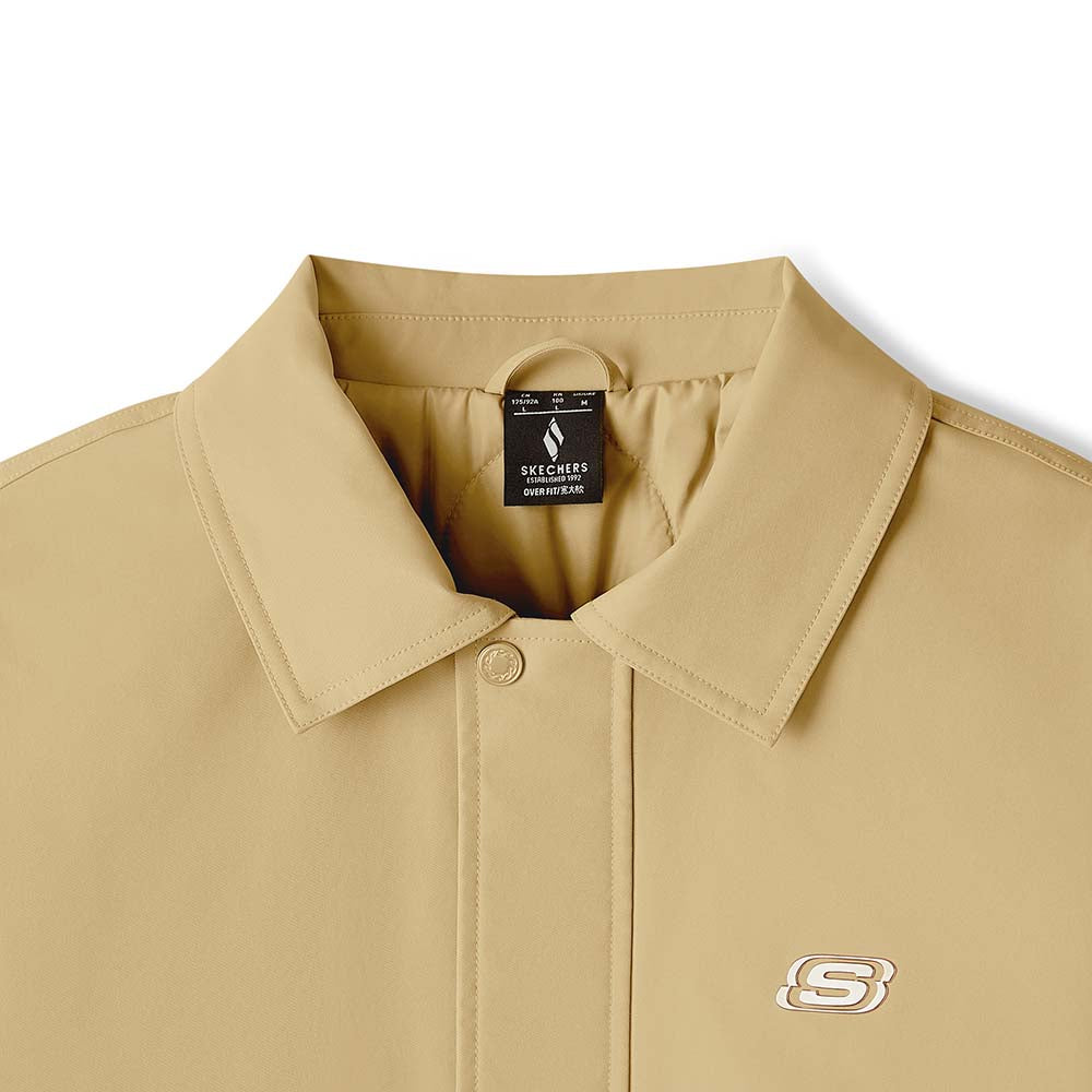 Skechers unisex CNY Woven Quilted Jacket in Starfish for lifestyle wear