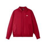 Skechers unisex CNY Woven Quilted Jacket in Savvy Red for lifestyle wear
