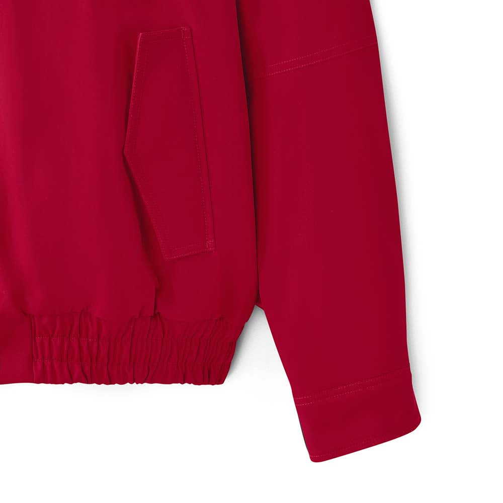 Skechers unisex CNY Woven Quilted Jacket in Savvy Red for lifestyle wear