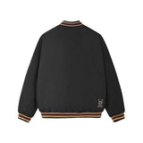 Skechers unisex CNY Woven Quilted Jacket in Black Beauty for lifestyle wear