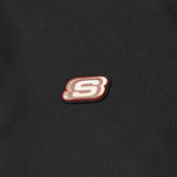 Skechers unisex CNY Woven Quilted Jacket in Black Beauty for lifestyle wear
