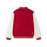 Skechers unisex CNY Woven Quilted Jacket in Savvy Red for lifestyle wear