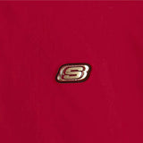 Skechers unisex CNY Woven Quilted Jacket in Savvy Red for lifestyle wear