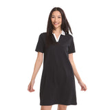 Lifestyle Physical Academia Collection: Trendy Short Sleeve Polo Dress