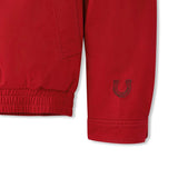 Skechers unisex CNY Woven Quilted Jacket in Savvy Red for lifestyle wear