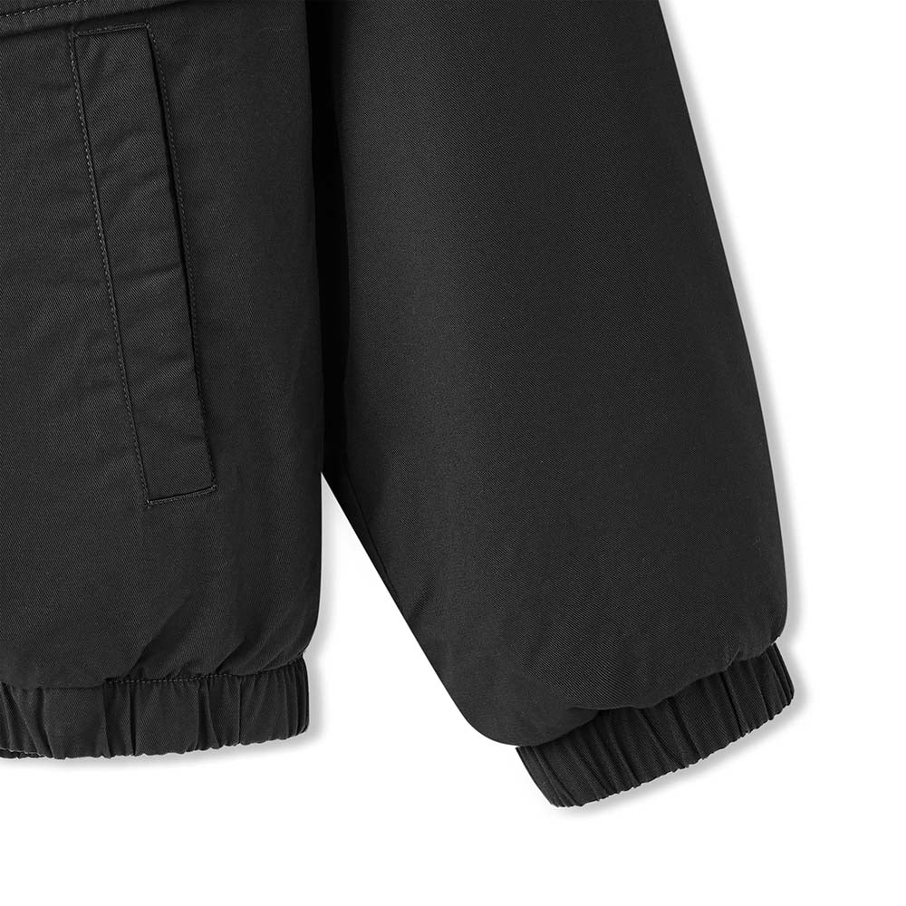 Skechers unisex CNY Woven Quilted Jacket in Black Beauty for lifestyle wear