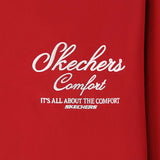 Skechers unisex CNY Reversible Quilted Jacket in Black Beauty for lifestyle wear