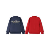 Skechers unisex CNY Reversible Quilted Jacket in Navy Blazer for lifestyle wear