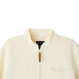 Skechers women's CNY Knit Quilted Jacket in Gardenia for lifestyle wear