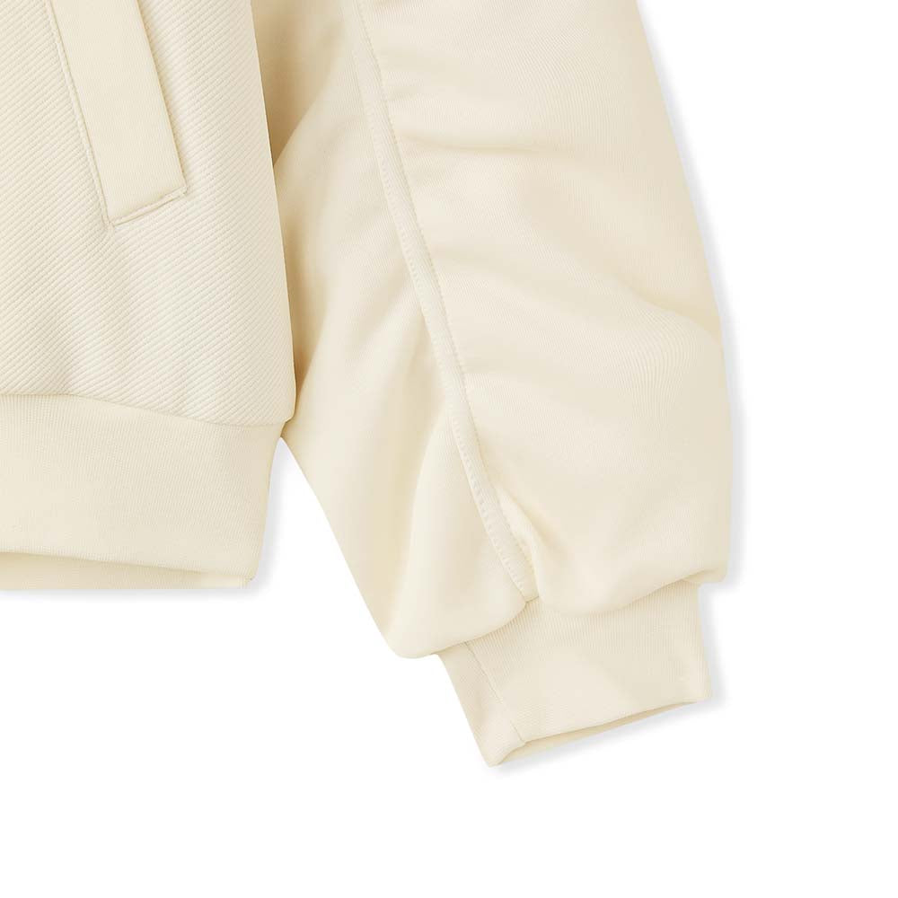 Skechers women's CNY Knit Quilted Jacket in Gardenia for lifestyle wear