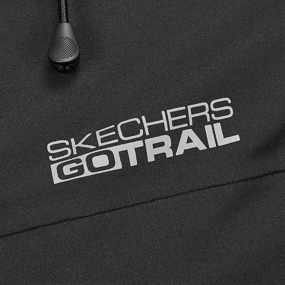 Skechers men's Go Trail 3 in 1 Jacket in Black Beauty for outdoor performance wear