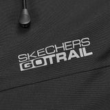 Skechers men's Go Trail 3 in 1 Jacket in Black Beauty for outdoor performance wear