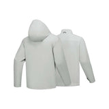 Skechers men's Go Trail 3 in 1 Jacket in Lunar Rock for outdoor performance wear