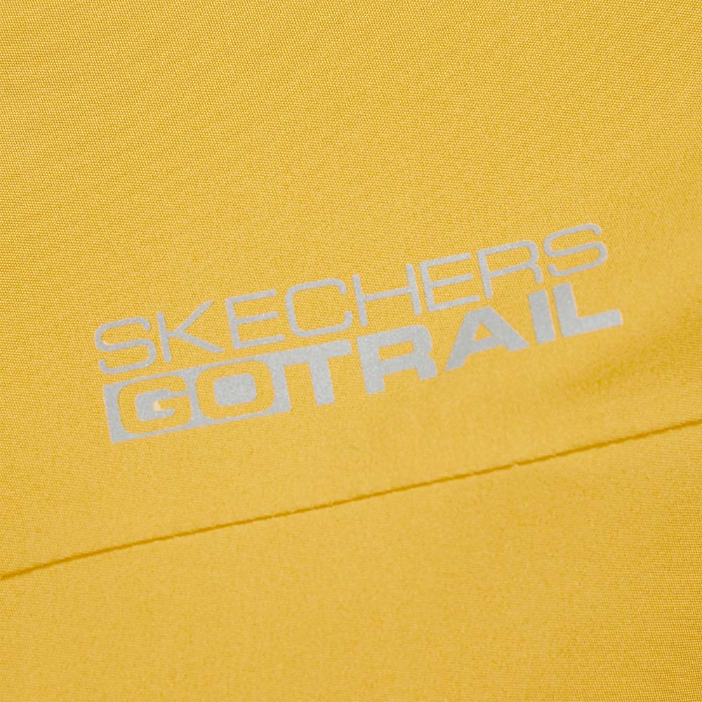 Skechers men's Go Trail 3 in 1 Jacket in Warm Golden Yellow for outdoor performance wear
