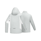 Skechers men's Go Trail 3 in 1 Jacket in Lunar Rock for outdoor performance wear
