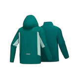 Skechers men's Go Trail 3 in 1 Jacket in Seaweed Army Green for outdoor performance wear