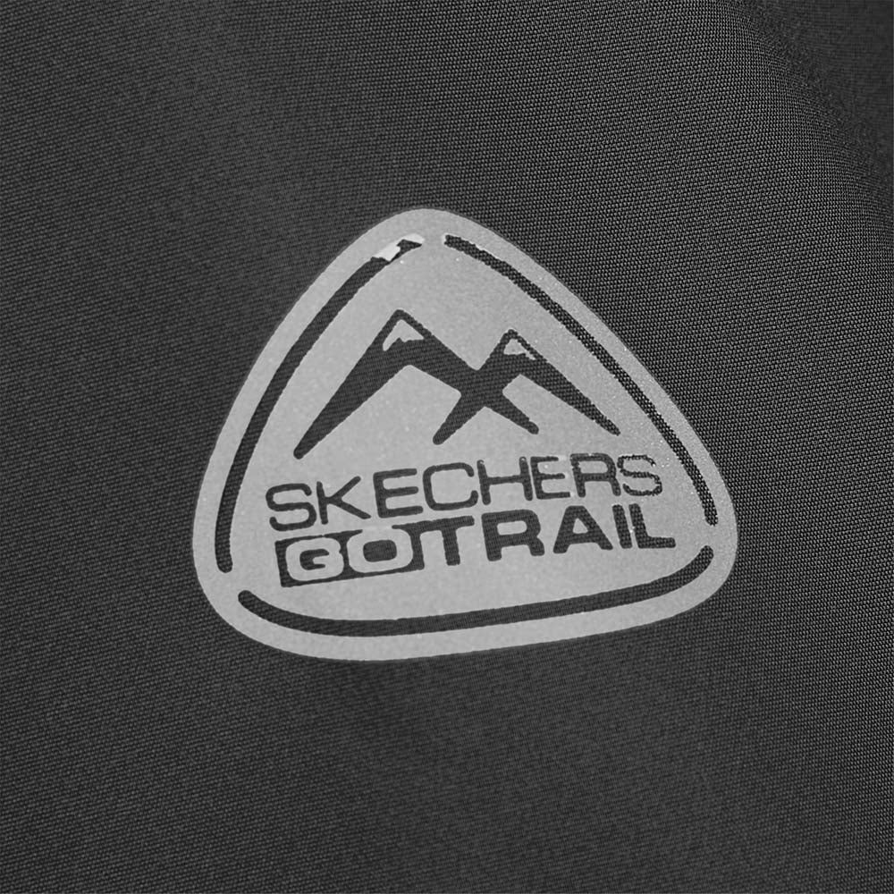 Skechers men's Go Trail 3 in 1 Jacket in Black Beauty for outdoor performance wear