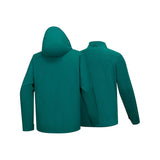 Skechers men's Go Trail 3 in 1 Jacket in Seaweed Army Green for outdoor performance wear