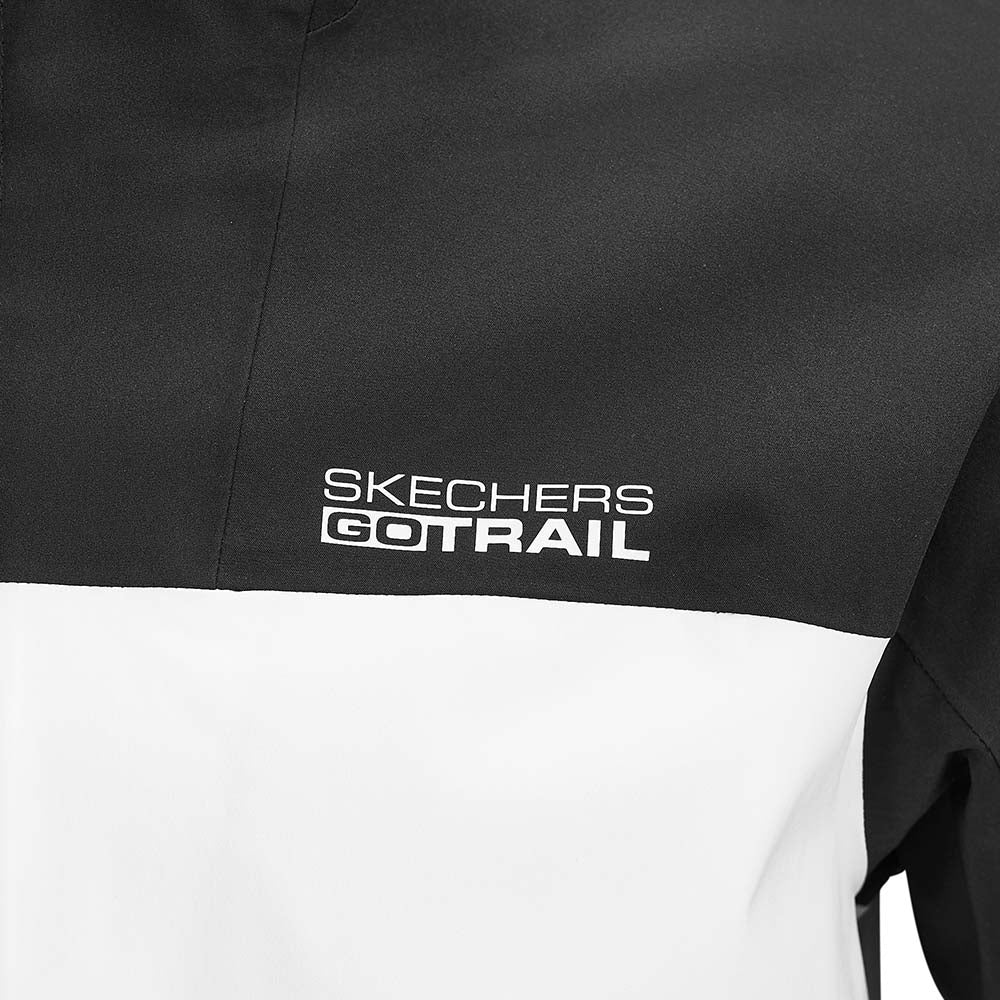 Skechers men's Go Trail 3 in 1 Jacket in Bright White for outdoor performance wear