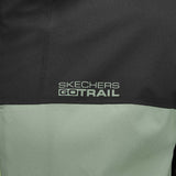 Skechers men's Go Trail 3 in 1 Jacket in Agave Green for outdoor performance wear