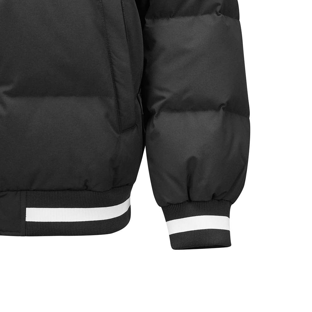 Skechers unisex Sport-Utility Woven Down Jacket in Black Beauty for lifestyle wear
