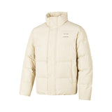 Skechers unisex Sport-Utility Woven Down Jacket in Peyote for lifestyle wear