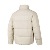 Skechers unisex Sport-Utility Woven Down Jacket in Peyote for lifestyle wear