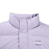 Skechers unisex Sport-Utility Woven Down Jacket in Lavender for lifestyle wear