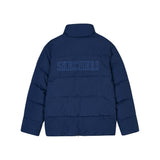 Skechers unisex Sport-Utility Woven Down Jacket in Peacoat for lifestyle wear