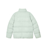 Skechers unisex Sport-Utility Woven Down Jacket in Mercury Green for lifestyle wear