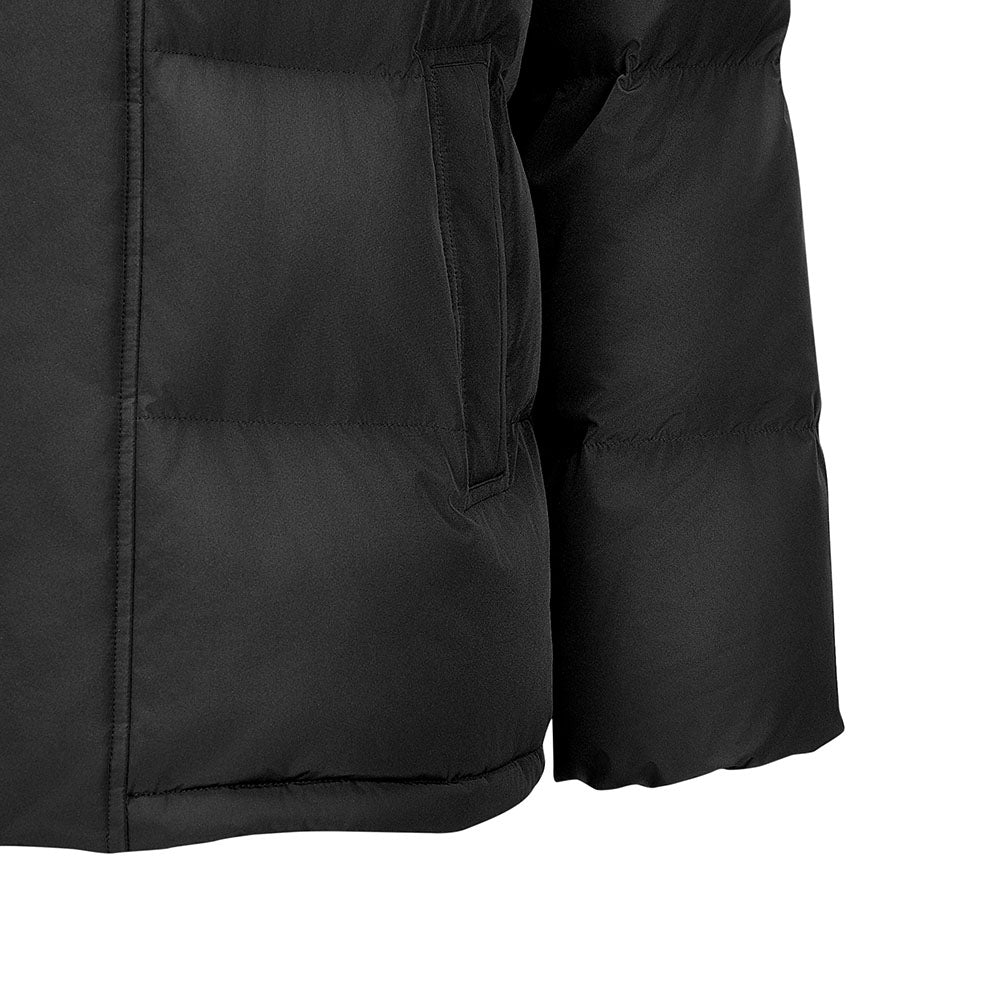 Skechers unisex Sport-Utility Woven Down Jacket in Black Beauty for lifestyle wear