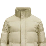 Skechers unisex Sport-Utility Woven Down Jacket in Peyote for lifestyle wear