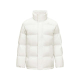 Skechers unisex Sport-Utility Woven Down Jacket in Marshmallow for lifestyle wear