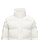 Skechers unisex Sport-Utility Woven Down Jacket in Marshmallow for lifestyle wear