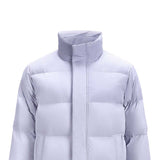 Skechers unisex Sport-Utility Woven Down Jacket in Purple Heather for lifestyle wear