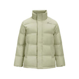 Skechers unisex Sport-Utility Woven Down Jacket in Moss Gray Green for lifestyle wear
