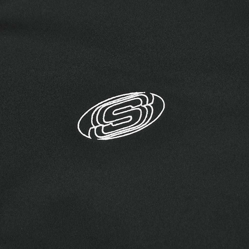 Skechers unisex Sport-Utility Woven Quilted Jacket in Black Beauty for lifestyle wear