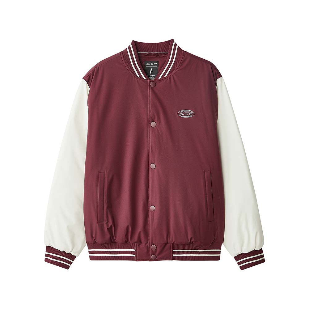 Skechers unisex Sport-Utility Woven Quilted Jacket in Dusty Pink for lifestyle wear