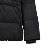 Skechers unisex Go Trail Woven Down Jacket in Black Beauty for outdoor performance wear