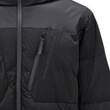 Skechers unisex Go Trail Woven Down Jacket in Black Beauty for outdoor performance wear