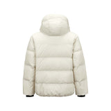 Skechers unisex Go Trail Woven Down Jacket in Silver Birch for outdoor performance wear