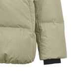 Skechers unisex Go Trail Woven Down Jacket in Sage Beige for outdoor performance wear