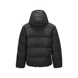 Skechers unisex Sport-Utility Woven Down Jacket in Black Beauty for lifestyle wear