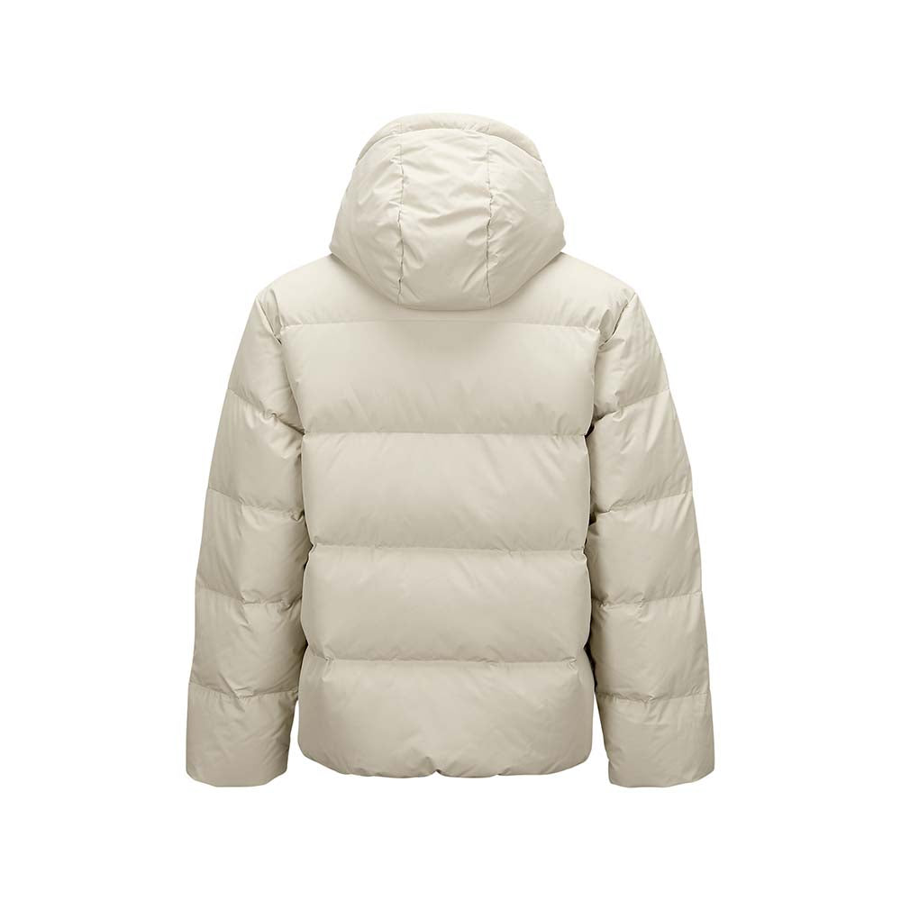 Skechers unisex Sport-Utility Woven Down Jacket in Peyote for lifestyle wear